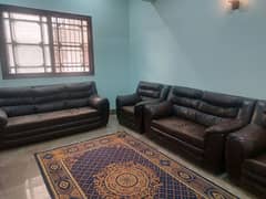7 seater luxury sofa at lucknow society korangi