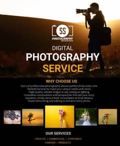 Printing, Graphics Designing & Product Photography with Editing