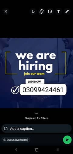 we are hiring female's , male and students