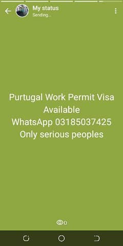 Purtugal Work Visa