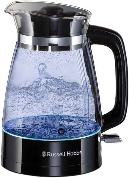 RUSSEL HOBS ELECTRIC GLASS KETTLE 1.7 LITTRE 0