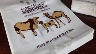 Eid meat bags