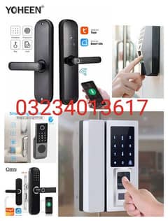 fingerprint smart electric main gate lock/finger access control system
