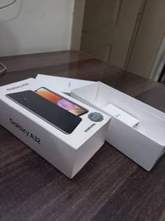 Samsung a32 for sale official 6/128 with box