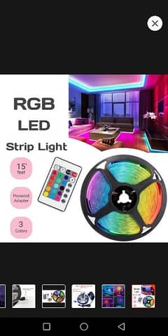 RGB strip light