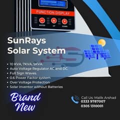 Solar inverter with wapda sharing