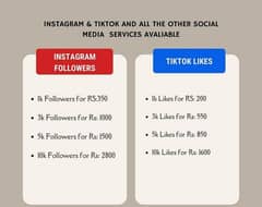 Social media followers for all social apps