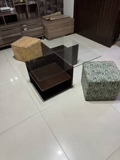 Square stools table, only real interested people contact