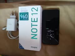 NOTE 12 WITH ORIGINAL BOX CHARGER