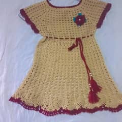 crochet frock for baby girl