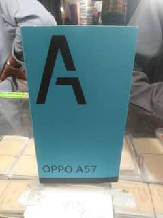 OPPO A57 COMPETE BOX IN NEW CONDITION