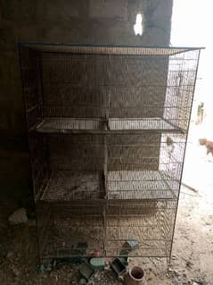 6 portions cage heavy material no damage 0