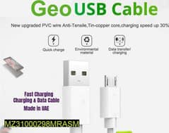 USB mobile Android charging cable