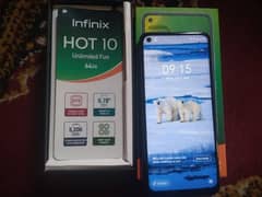 Infinix hot 10 4GB / 64GB.