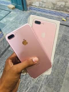 iphone 7 plus pta approved with Box 128 gb