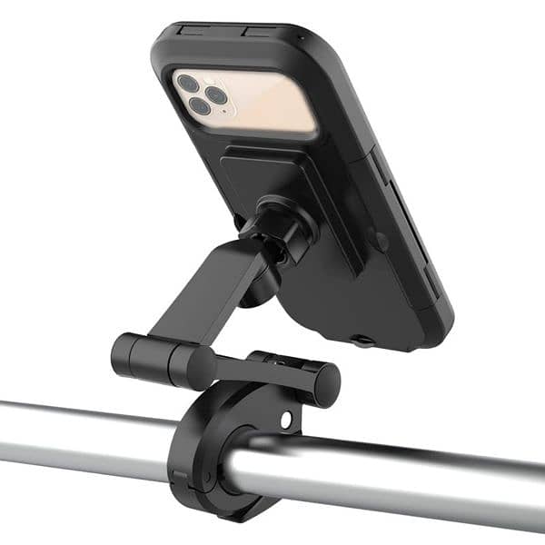 Mobile Phone Holder Waterproof Handlebar Magnetic Stand 7