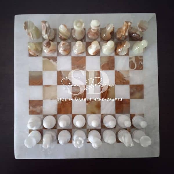 Marble Chess  Board / Marble Chess set  /Marble Chess pieces 4