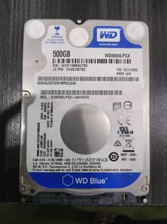 WD Blue 500GB 2.5" 5400RPM