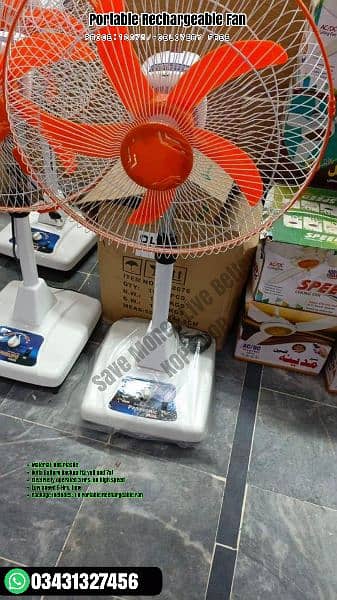 Portable Rechargeable Fan High Standard Quality 3