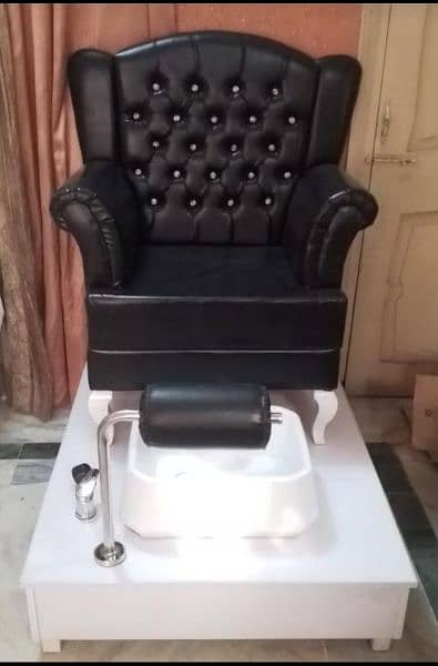 Saloon chairs | Beauty parlor chairs | shampoo unit | pedicure 7