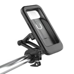 Bicycle Mobile Phone Holder Waterproof Handlebar Magnetic Stand