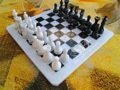 Antique Chess Set marble with unique Velvet case What'sapp 03193587288