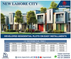 5-Marla On Ground Possession Plot Available For Sale In New Lahore City Phase-3