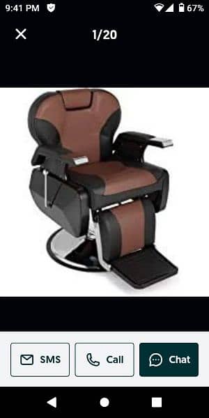 Saloon chairs | Beauty parlor chairs | shampoo unit | pedicure | 1