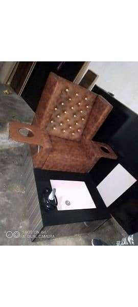 Saloon chairs | Beauty parlor chairs | shampoo unit | pedicure | 5