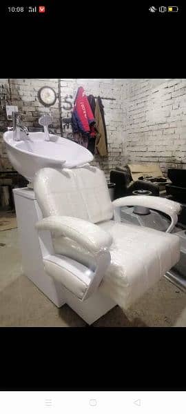 Saloon chairs | Beauty parlor chairs | shampoo unit | pedicure | 14