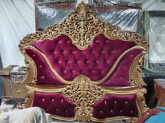 Bed/double bed/wooden bed/furniture/king size bed/luxury bed 0