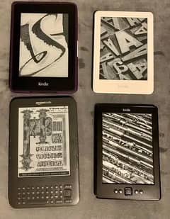 Book Reader Tablet Ereader Amazon Kindle Paperwhite touch Backlight