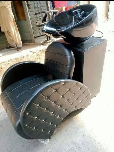 Saloon chairs | Beauty parlor chairs | shampoo unit | pedicure | 14