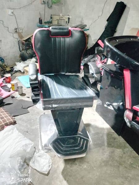 Saloon chairs | Beauty parlor chairs | shampoo unit | pedicure | 9