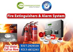 Fire Alarm System & Fire Extinguisher (Authorized Dealer)