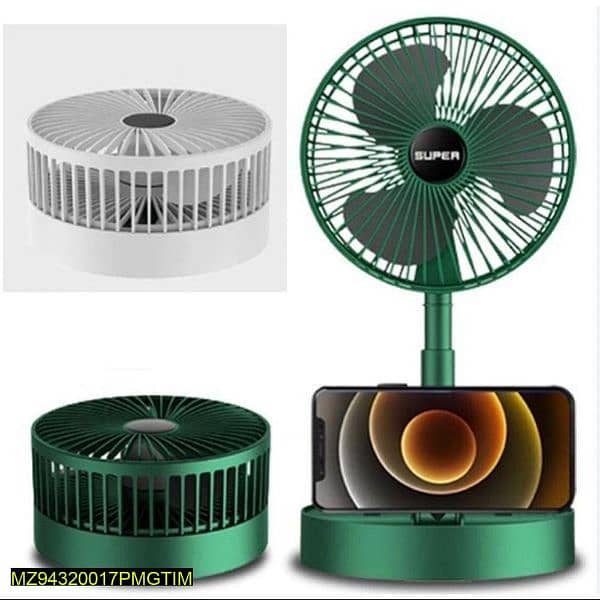 portable rechargeable fan 1