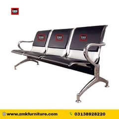 visitor sofa | WAITING AREA BENCH | steel bench cushion | Metal bench