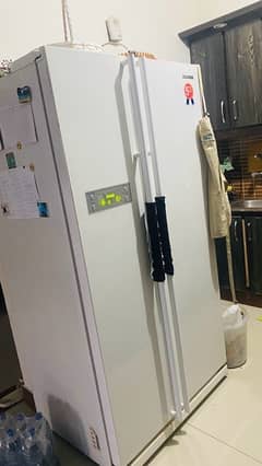 samsung double door fridge and freezer