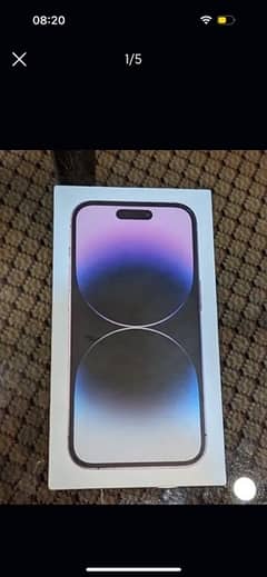 IPhone 14 Pro with box