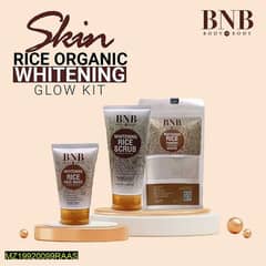 Skin rice organic whitening glow kit