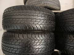 Dunlop tyres size 265 /65/18(265/60/18)