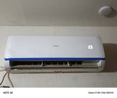 Candy split AC 1.5 tons DC inverter AC for sale in good condition