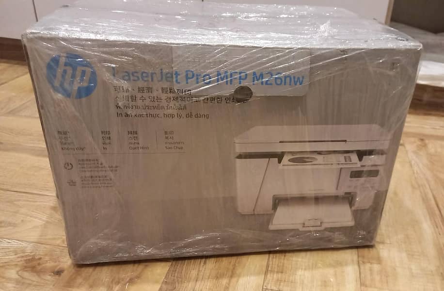 HP Laserjet Pro Mfp M26a NW all in one printer, scanner & Copier 0