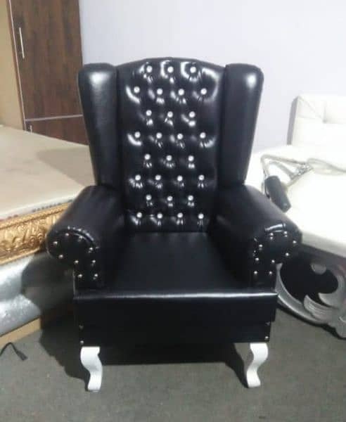 Saloon chairs | Beauty parlor chairs | shampoo unit | pedicure | 8