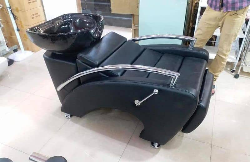 Saloon chairs | Beauty parlor chairs | shampoo unit | pedicure | 11