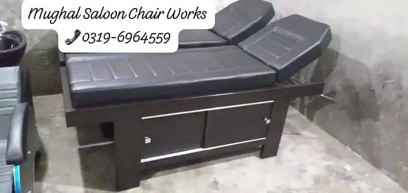 Saloon chairs | Beauty parlor chairs | shampoo unit | pedicure | 9