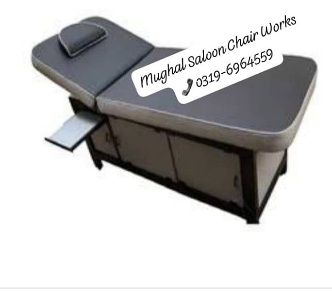 Saloon chairs | Beauty parlor chairs | shampoo unit | pedicure | 10