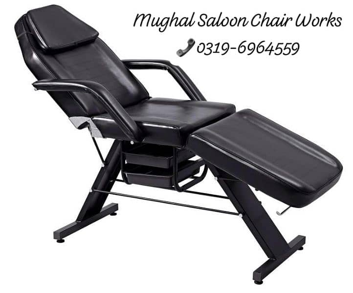 Saloon chairs | Beauty parlor chairs | shampoo unit | pedicure | 12