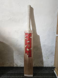 MRF English willow cricket bat with  Gloves