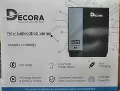 We offer a new Decora UPS single bettry 800/w